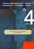 Portada del libro Sociedad y agricultura prehispánica en el alto magdalena informes arqueológicos 4