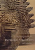 la porta del libro Régimen jurídico del patrimonio arqueológico en Colombia