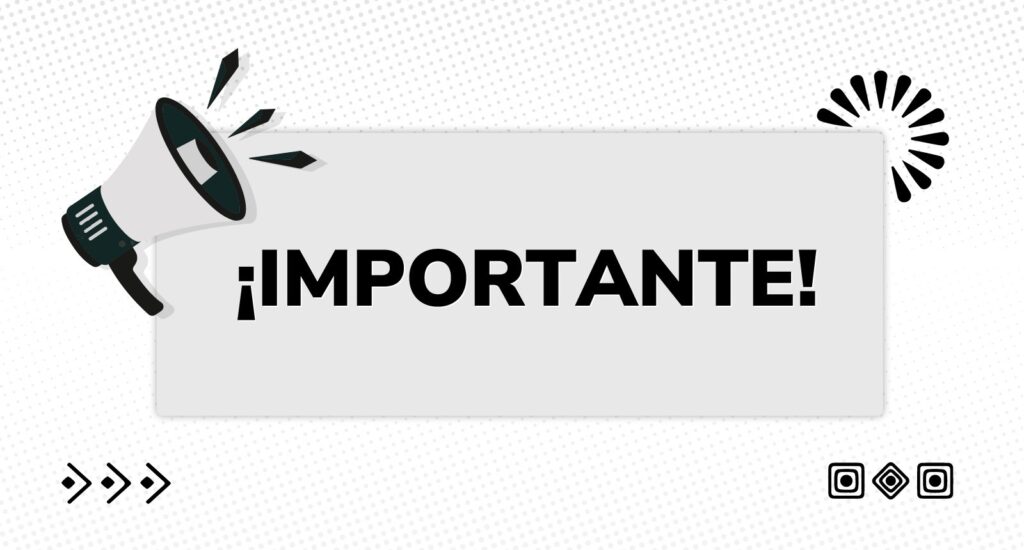 Mensaje Importante