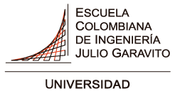 Logo de la Escuela Colombiana de Ingeniería Julio Garavito