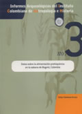 portada del libro Informes arqueológicos 3 datos sobre la alimentación prehispánica