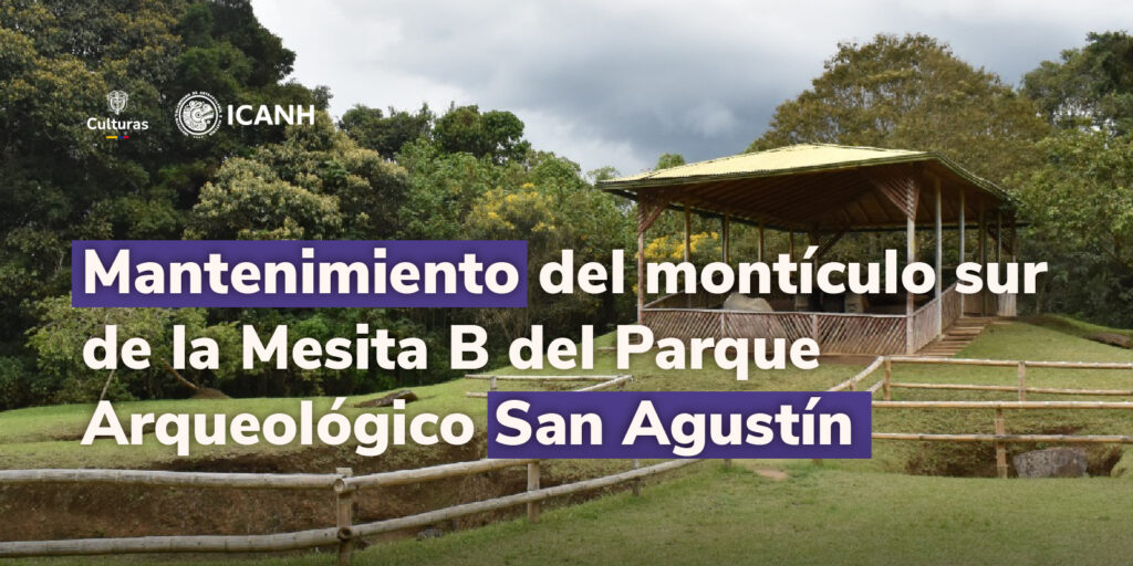 mantenimiento del montículo sur la mesita B