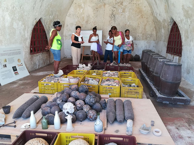 Taller arqueológico Bocachica
