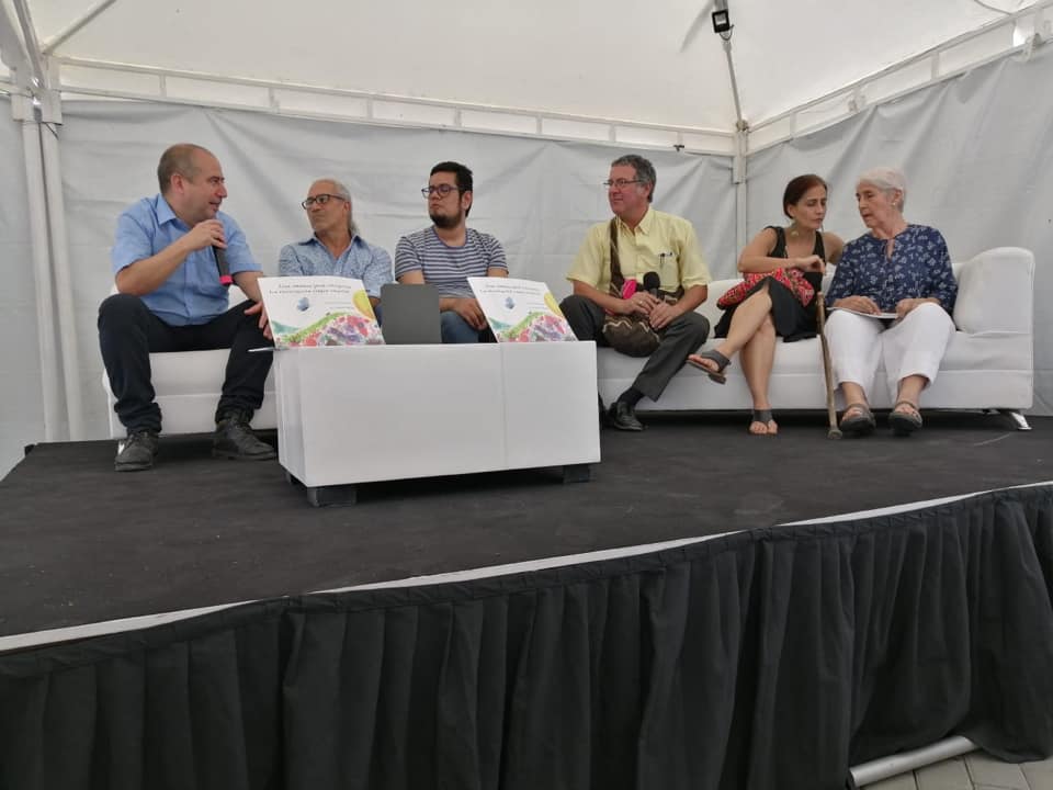 Ernesto Montegro, director general del ICANH, hace su intervención durante la presentación del libro de relatos de las comunidades de la Sierra Nevada de Santa Marta «Issa Abaksu Zawa Nóngutse»/«La Hormiguita», editado por la Universidad del Magdalena. <br /> 