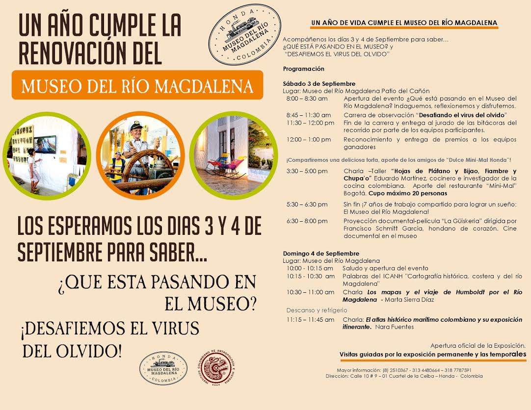 Un año de vida cumple el Museo del Río Magdalena