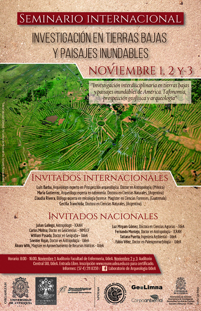 Seminario Internacional: Investigación en Tierras Bajas y Paisajes Inundables